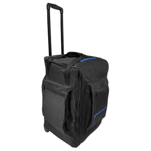 Rockville Rolling Travel Bag For Pair 5", 6", 8" Studio Monitors + Accessories