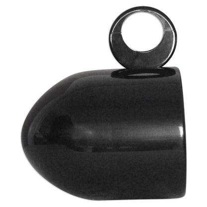MAC80B 7.7" Black Aluminum Wakeboard Tower Speaker Pods+Covers