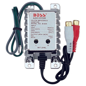 Boss Audio B65N High/Low Level Converter with RCA Input Sensitivity Control
