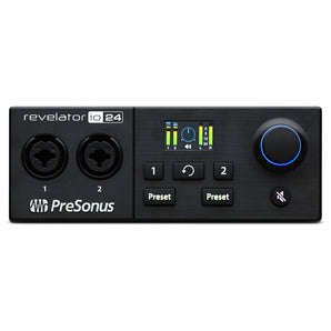 Presonus Revelator io24 Bus-Powered USB-C Audio Recording Interface w/DSP