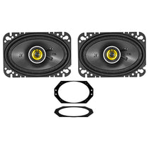 4x6" Front CSC Speaker Replacement Kit for 2003-2006 Jeep Wrangler TJ