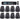 Rockville 6-Zone Commercial Amp+8 Black Pendant Speakers For Restaurant/Bar/Cafe