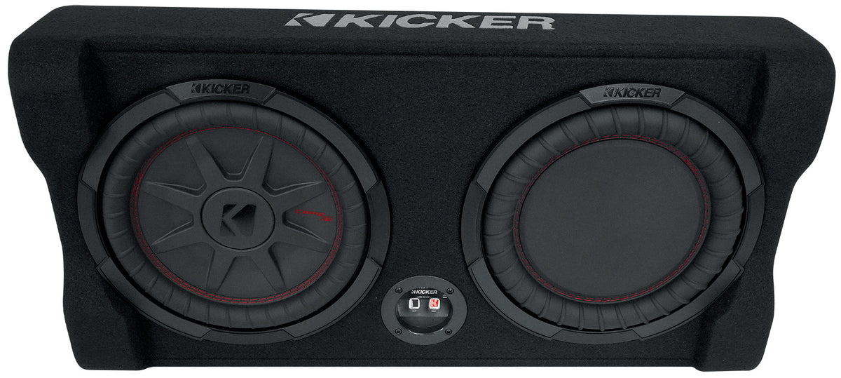 48TRTP102 10" Down-Firing Subwoofer + Amplifier + Wire Kit Bundle