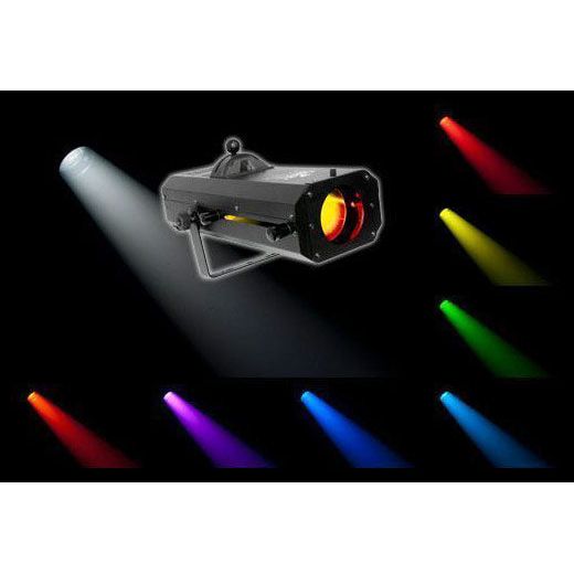 Chauvet DJ LED Followspot 75ST DMX/Manual 7 Color Focused  Light w/ Stand