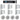 6-Zone Amplifier+12) White Wall+4) JBL Ceiling Speakers For Restaurant/Bar/Cafe