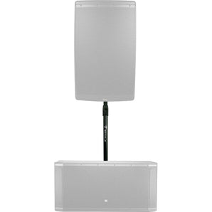 Rockville M20 Thread Adjustable Subwoofer to Speaker Pole Mount For JBL SRX828SP