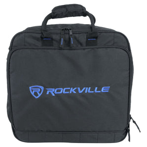Rockville MB1615 DJ Gear Mixer Gig Bag Case Fits Elektron Rytm MKII Black