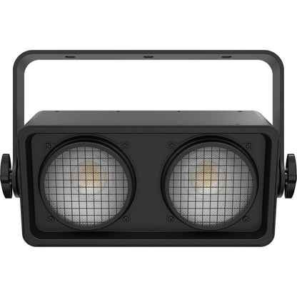 (2) Shocker 2 Blinder Lights + ROCKHAZE 700 Haze Machine Bundle