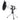 (4) Rockville Dynamic Podcasting Podcast Microphones+Stands+Pop Filters+Cables