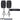 2 Rockville SPGN104 10" 800w DJ PA Speakers+Rocville RPA5 1000w Amplifier+Stands