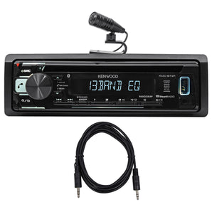 Kenwood KDC-BT265U Car CD Player Bluetooth Receiver Ipod/Android/Pandora+Cable