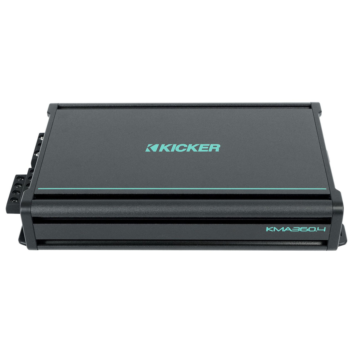 KICKER 48KMA3604 360 Watt 4-Channel Marine Amplifier Boat Amp KMA360.4