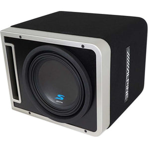 Alpine S-SB10V Loaded 10" 600w S-W10D4 Subwoofer+Ported Sub Enclosure Box