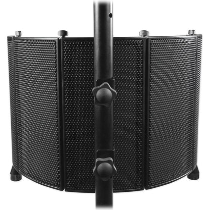 Recording Package w/Microphone Mic Stand + Isolation Shield + Tablet Mount