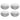 (4) Rockville D4-70 White Dual 4" 70v Commercial/Restaurant Wall Mount Speakers