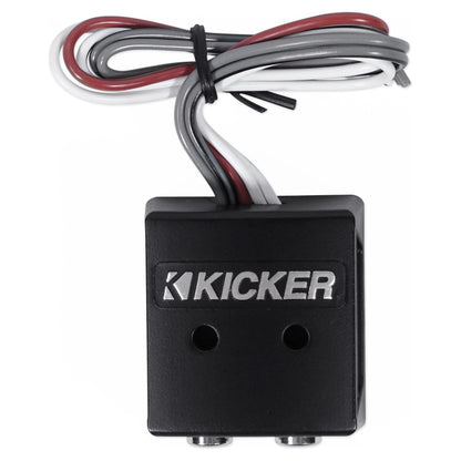 KICKER 46KISLOC KISLOC 2 Ch Speaker Wire-to-RCA Converter w/ LOC For OEM Radios