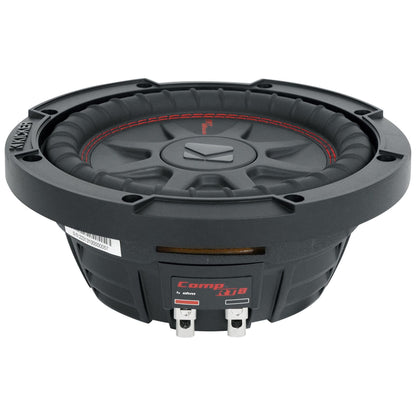 48CWRT84 CompRT8 600W Shallow Slim 8-Inch Subwoofers, DVC 4-Ohm (Pair)