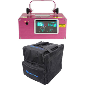 Chauvet Scorpion Dual RGB ILS Fat Beam Laser Aerial Sky Effect Light + Carry Bag
