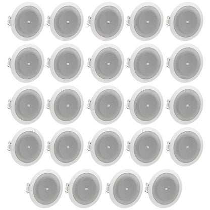 JBL 8124 4" Full-Range 70V/100V Ceiling Speakers, Set of 12