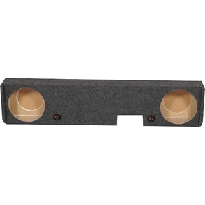 Dual 10" Subwoofer Sub Box Enclosure For 2001-08 Ford F250/F350 Super Duty Xcab