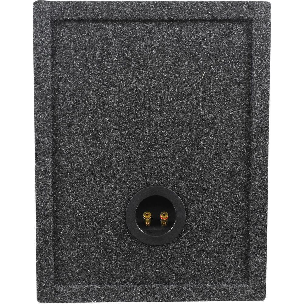 Rockville K5 W10K5S2 10" 1200w Subwoofer+Sealed Sub Box+Mono Amplifier+Amp Kit