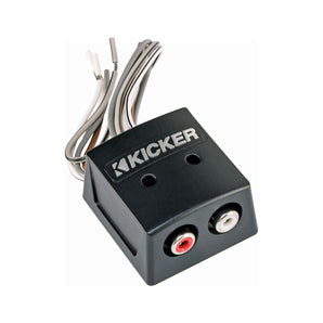 KICKER 46KISLOC KISLOC 2 Ch Speaker Wire-to-RCA Converter w/ LOC For OEM Radios
