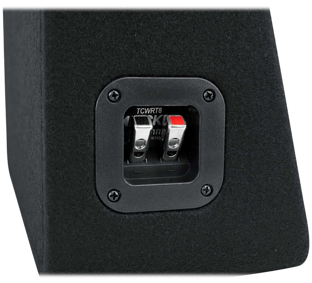 Kicker 48TCWRT82 COMPRT8 8" 600W Loaded Shallow Subwoofer+Mono Amplifier+Amp Kit