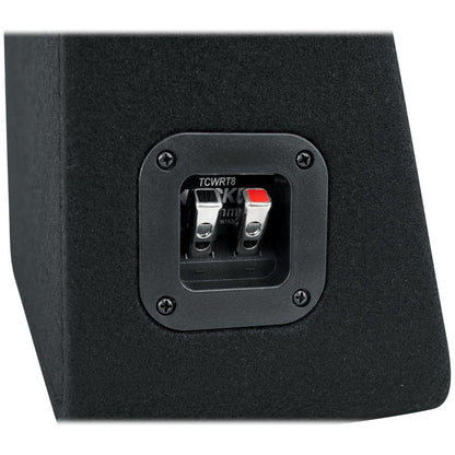 KICKER 48TCWRT82 CompRT 8" 600w Shallow Car Subwoofer+Sub Box Enclosure COMPRT12