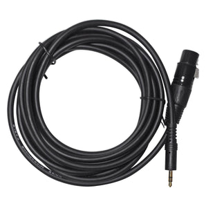 Rockville RXLR-AUX Cable to Turn any XLR Microphone into a Mic for PC Computers
