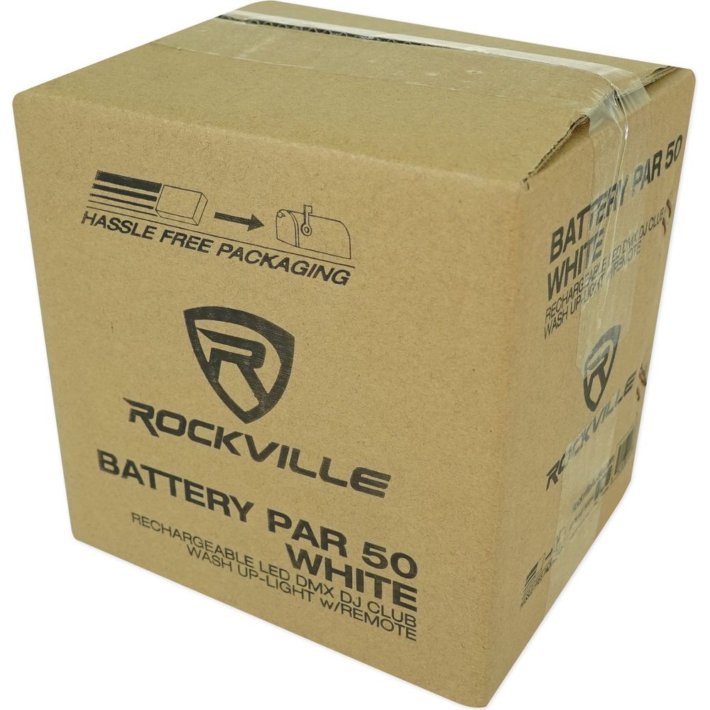 ROCKBOOTH + BATTERY PAR 50 White 2-Pack Bundle