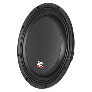 MTX 3510-04S 10" 600 Watt Shallow Mount Car Audio Subwoofer Slim Sub SVC 4-ohm