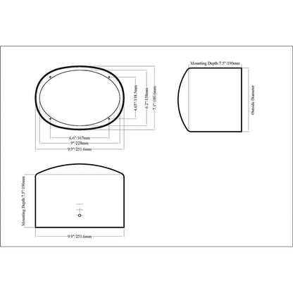 RMSTS69W White 2-Pack + MAC69W White Tower Pods Bundle