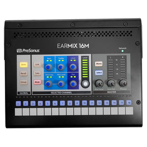 3 PRESONUS EarMix 16M 16x2 16-Ch. AVB Monitor/Headphone Mixers Bundle with Mackie Headphones