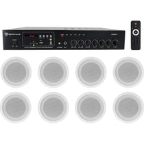 CCL5T White 8-Pack + RCS80-1 Bundle