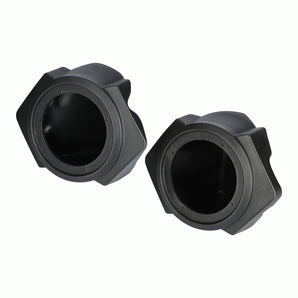 (2) Kicker 6.5" Speakers+Metra Kick Panel Pods for 2014-Up Polaris RZR 1000/900S