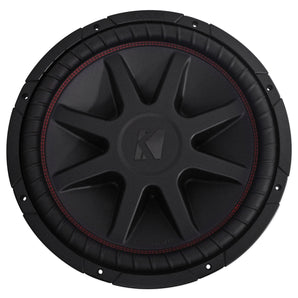 2) Kicker 43CVR152 COMPVR 15" 2000W Subwoofers+Sealed Sub Box+Amplifier+Amp Kit