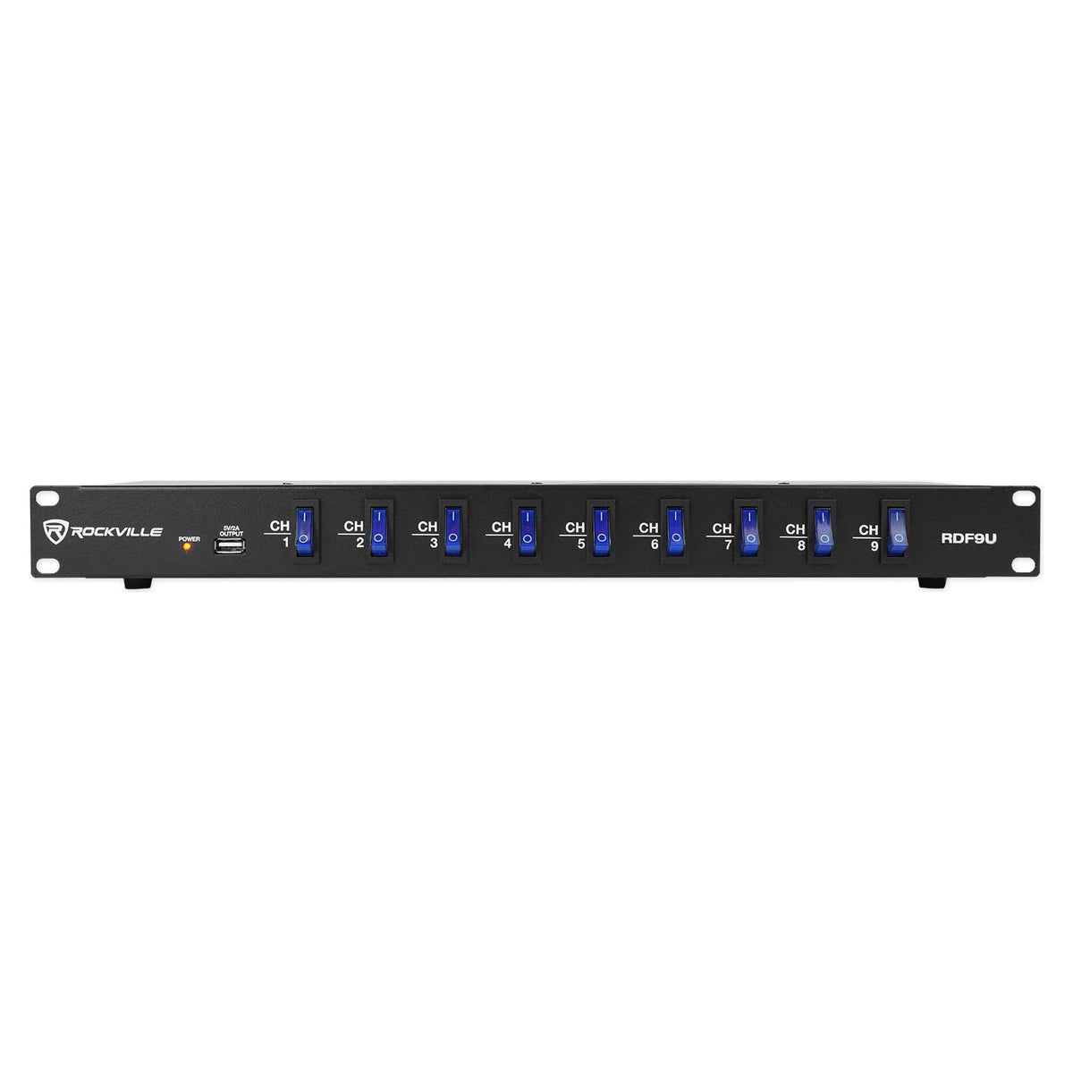 Gemini CDX-2250i Pro DJ Dual Two Deck Rack CD/MP3 Media Player w/USB+Power Strip