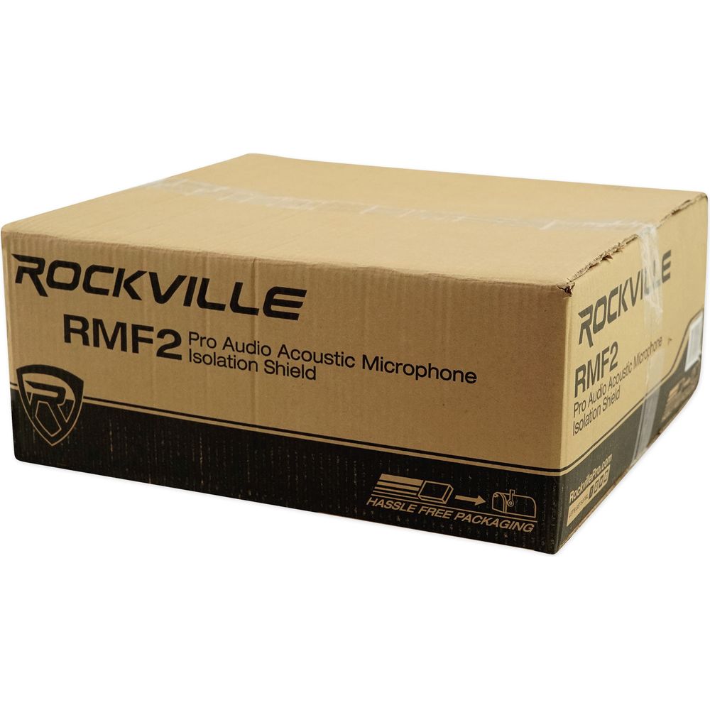 RockShield 3 Isolation Shield + RVES05 Stand + RCM PRO Mic Bundle