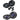 Pair AUTOTEK ATS65C 6.5" 600w Component Speakers+Pair ATS653 6.5" 600w Speakers