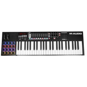 M-Audio Code 49 49-Key USB MIDI Production Keyboard Controller+Pair Monitors