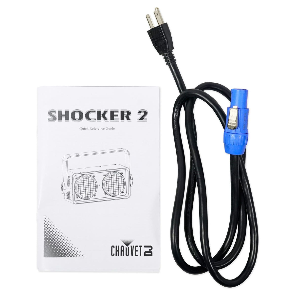 Shocker 2 Dual Zone COB LED Blinder + DMX Controller