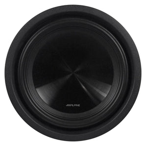 Alpine SWT-10S2 10" 1000W Peak/350W RMS Shallow Slim Truck Car Subwoofer Sub