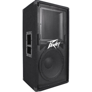 (2) Peavey PV112 12" Two Way 800 Watt DJ Speaker+Adjustable Totem Style Stands