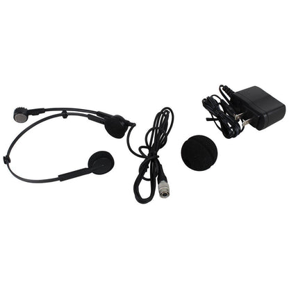 ATW-1101/H Wireless Headset Mic System with ATH-M30X Studio Headphones