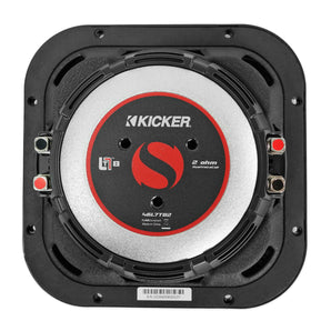 KICKER 46L7T82 8" 700w L7T Car Subwoofer Solo-Baric Sub+Mono Amplifier+Amp Kit