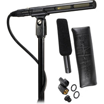 Audio Technica AT875R Short Shotgun Condenser Microphone w/ Line+Gradient DV Mic
