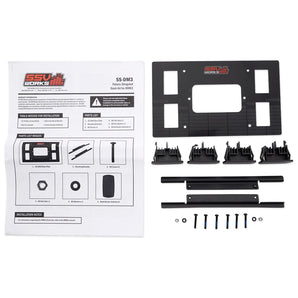 SSV WORKS SS-DM3 Dash Installation Kit For MRB3 Receiver 4 Polaris Slingshot