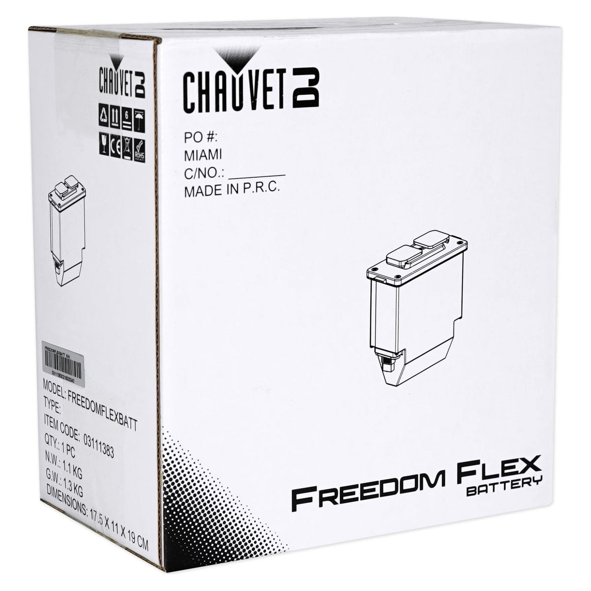 Chauvet Freedom Flex Lithium-ion Battery