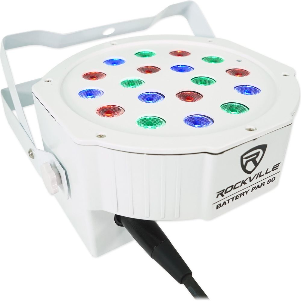 ROCKBOOTH + BATTERY PAR 50 White 2-Pack Bundle