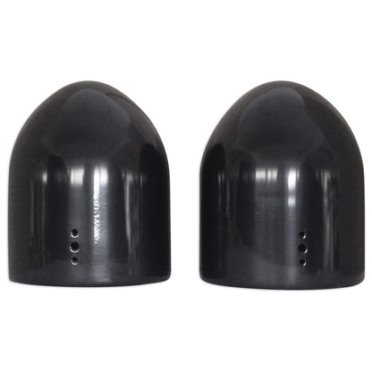 MAC80B 7.7" Black Aluminum Wakeboard Tower Speaker Pods+Covers
